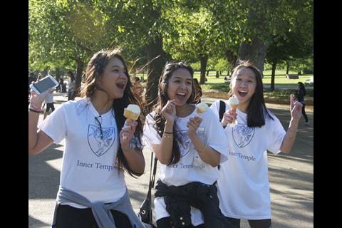 Ice creams at Legal Walk 2015